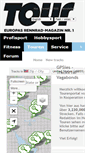 Mobile Screenshot of gps-touren.tour-magazin.de